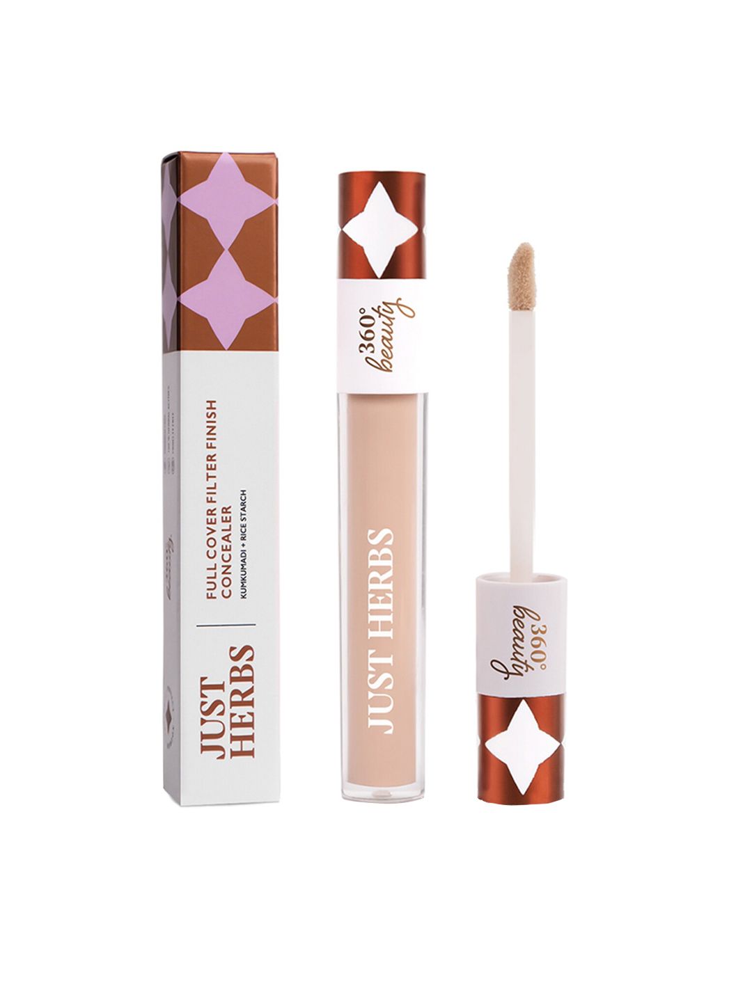 Just Herbs Full Cover Filter Finish Concealer - 5ml - Sand 05