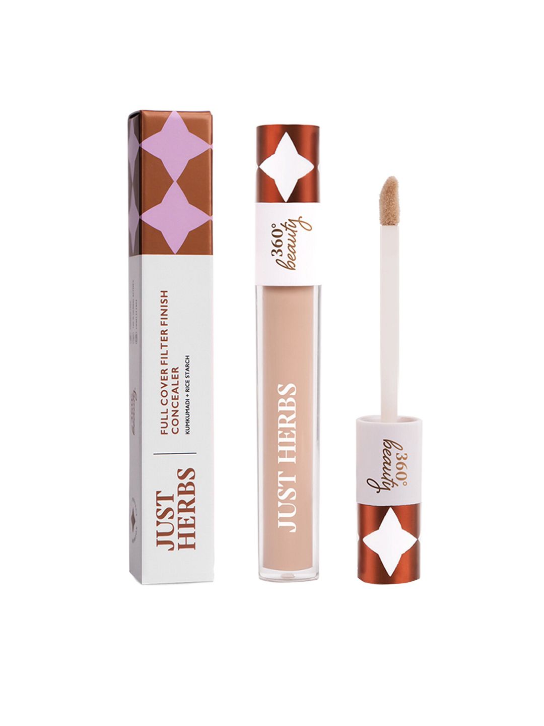 Just Herbs Full Cover Filter Finish Concealer - 5ml - Beige 06
