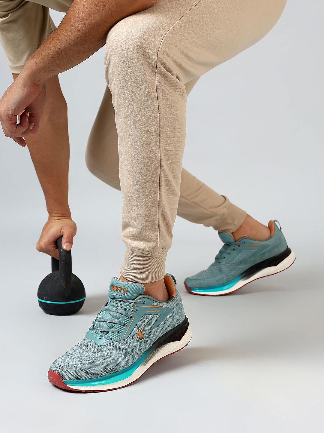 Sparx Men Mesh Lace-Up Sports Shoes