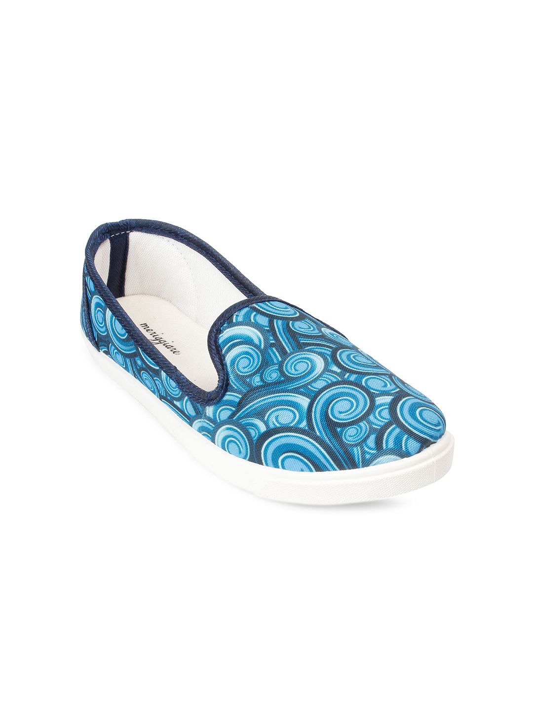 meriggiare Women Blue Slip-On Sneakers Price in India