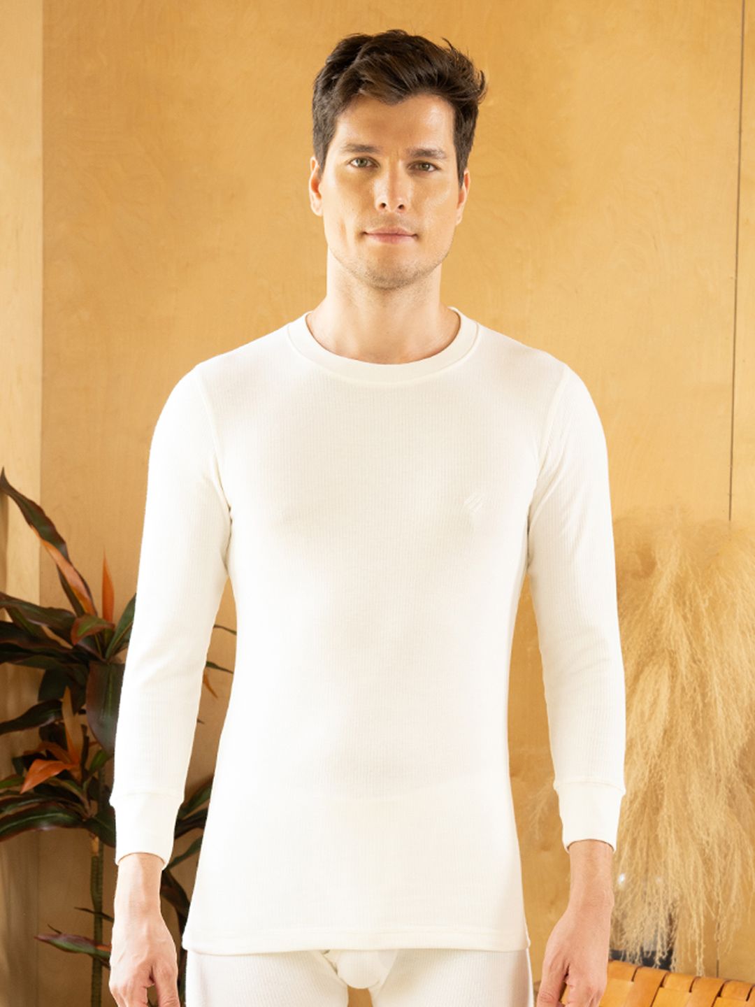 ONN Round Neck Cotton Thermal Top