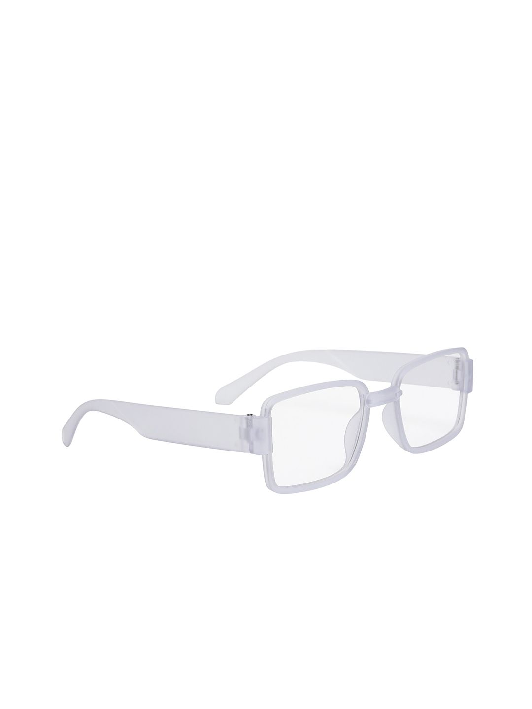 GARTH Unisex Square Sunglasses With UV Protected Lens GRT_SMILTY_WHT