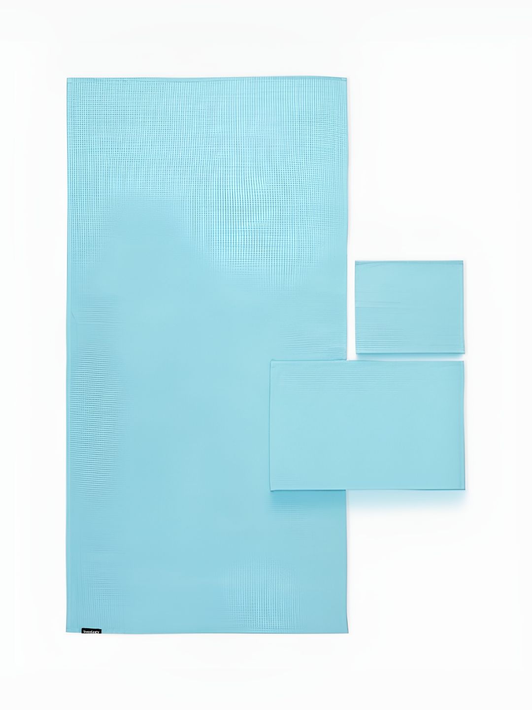 Liveology Blue 3 Piece Cotton 200 GSM Towel Set