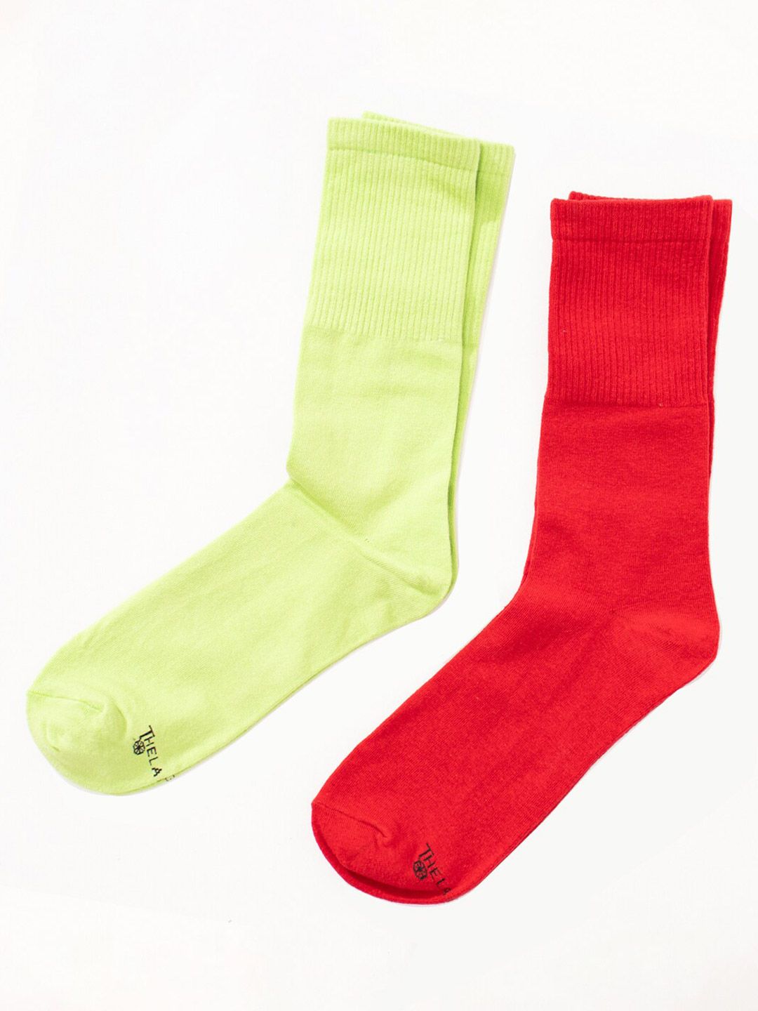 Thela Gaadi Kids Pack Of 2 Striped Calf-Length Socks