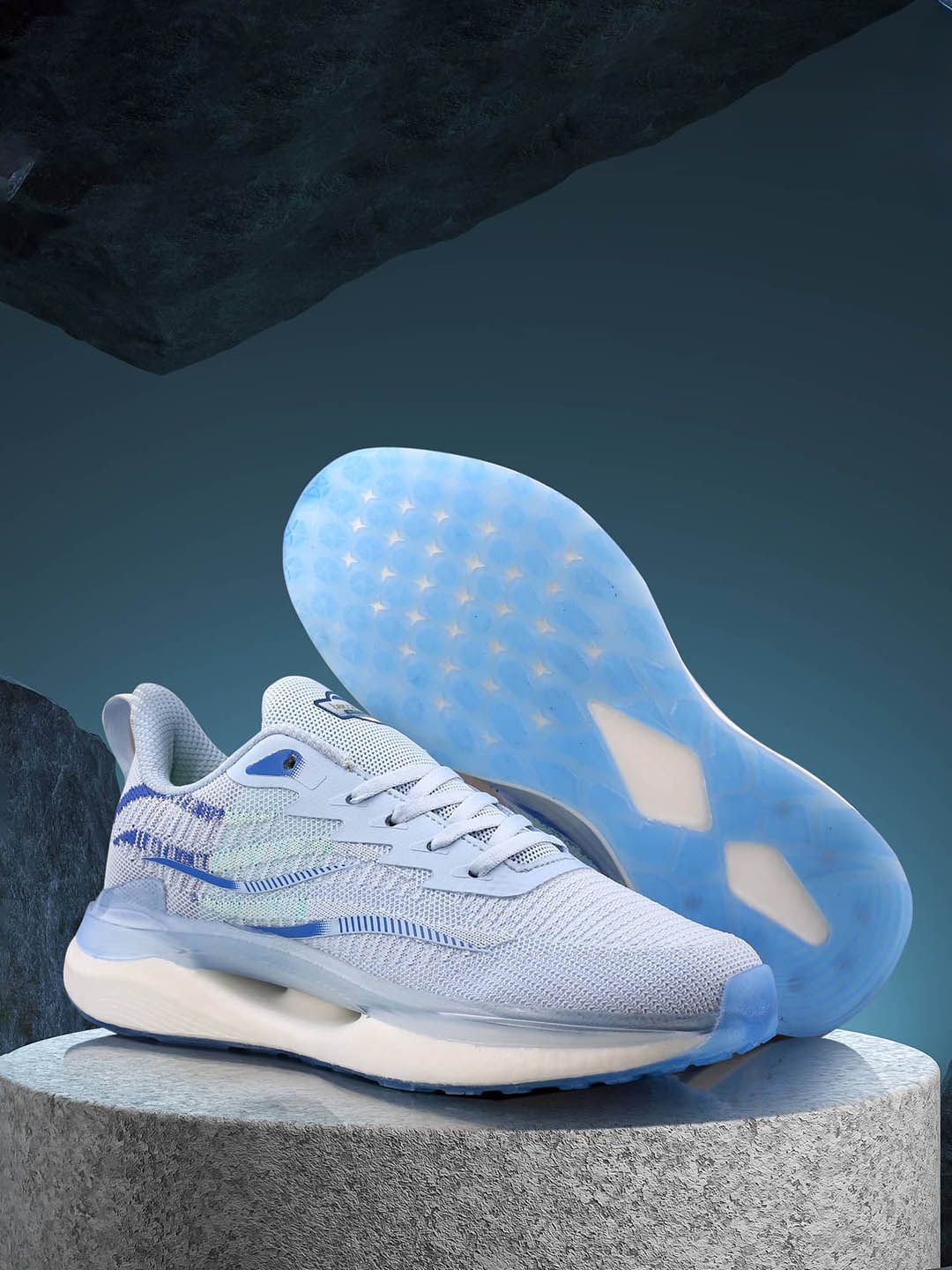 bacca bucci Men Blue Mesh Running Sports Shoes