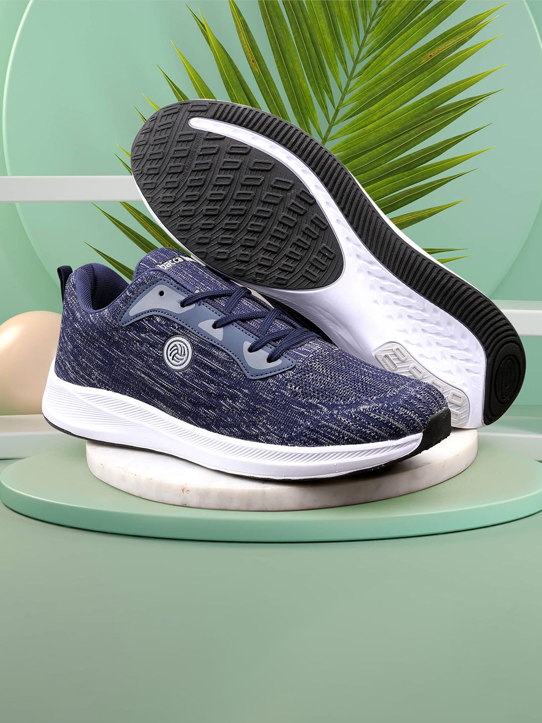 bacca bucci Men Blue Mesh Running Sports Shoes