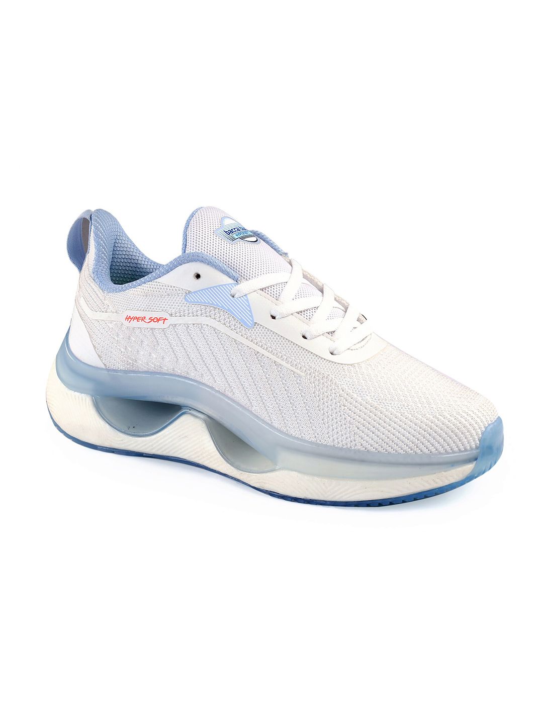 bacca bucci Men White Mesh Running Sports Shoes