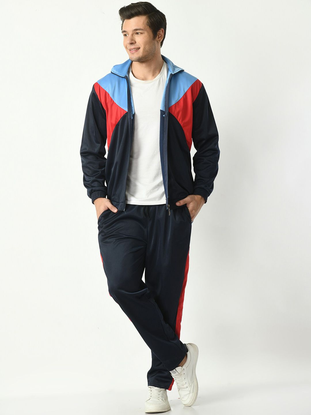 BAESD Colourblocked Zip-Up Tracksuits