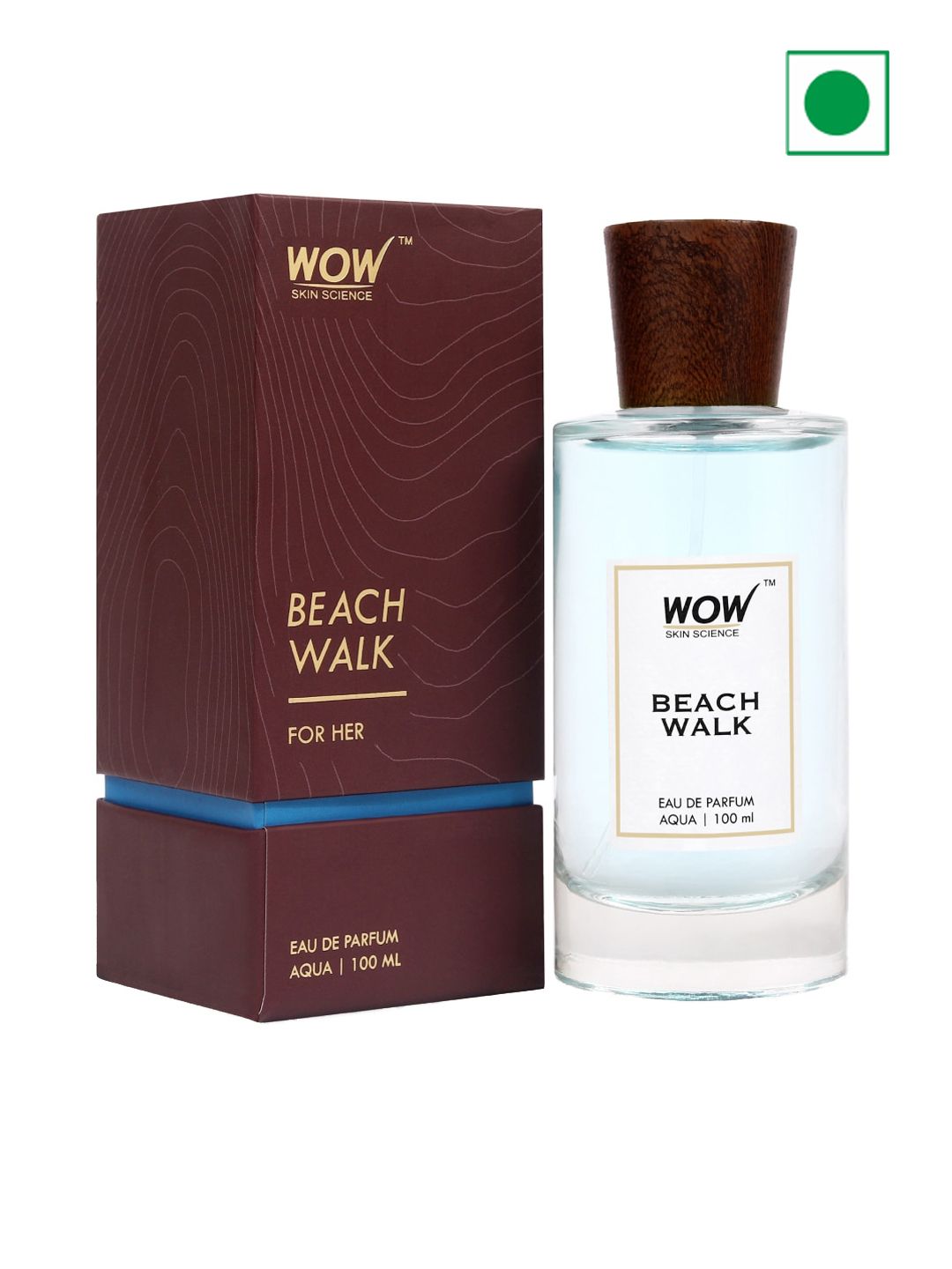 WOW SKIN SCIENCE Women Beach Walk Eau De Parfum - Valentine's Day Gift - 100ml