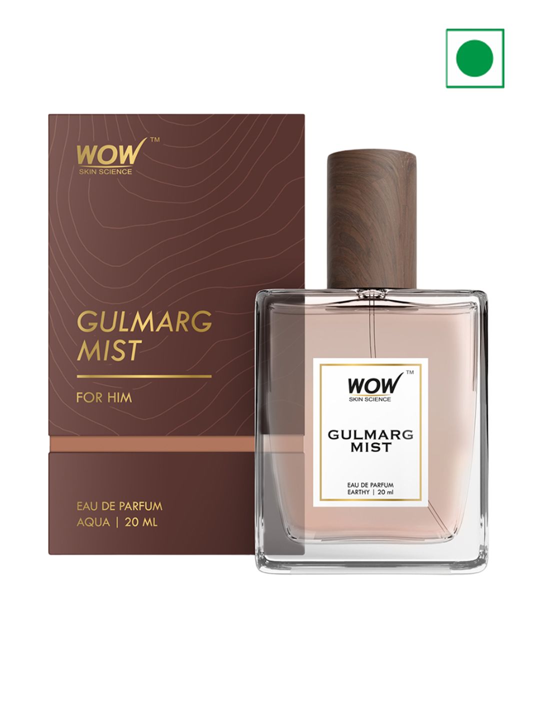 WOW SKIN SCIENCE WOW SKIN SCIENCE Men Gulmarg Mist Eau De Parfum - Valentine's Day Gift - 20ml
