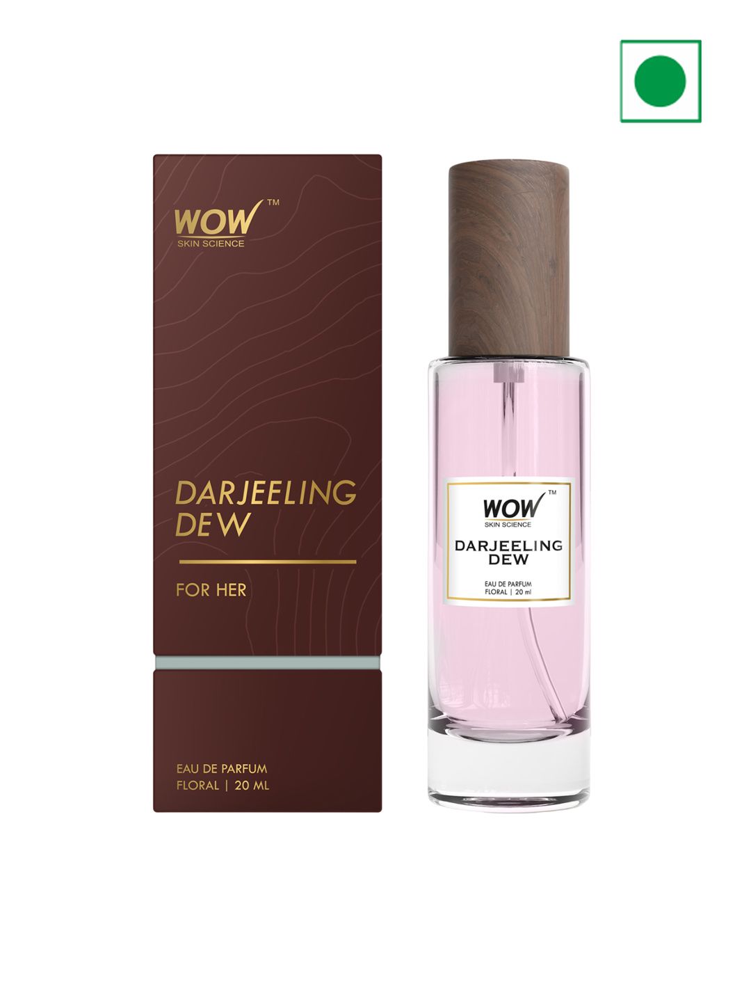 WOW SKIN SCIENCE Women Darjeeling Dew Eau De Parfum - Valentine's Day Gift - 20ml