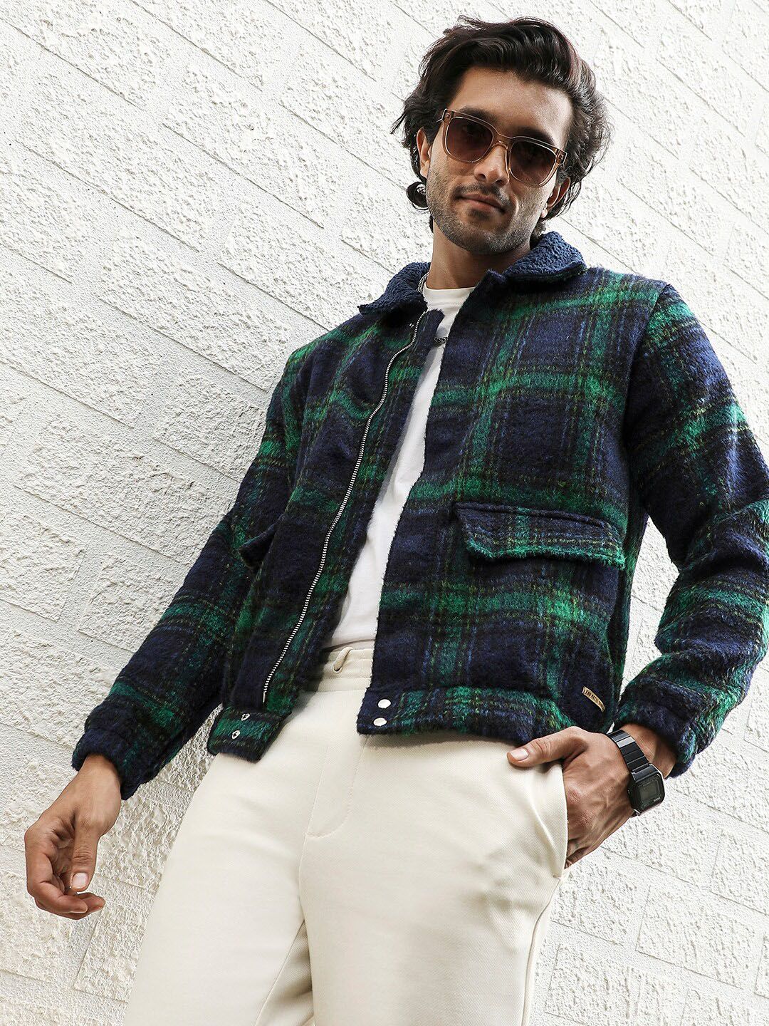 CAHOOT Checked Windcheater Tailored Jacket