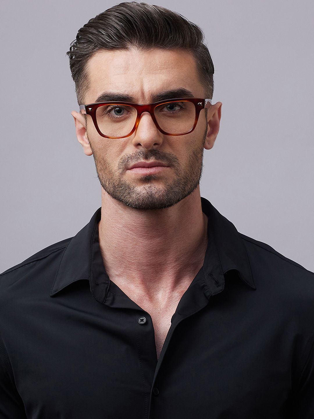 Buy Shisen Fox SHINZO MATTE BLACK Unisex Eyeglass 52 - Frames for