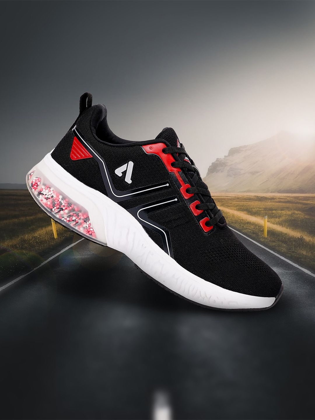 Aqualite Men Mesh Feather Weight Running Shoes