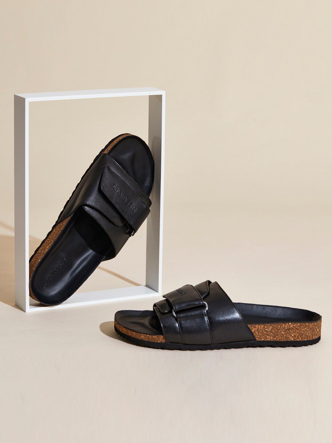 NEEMANS Unisex Open Toe Sliders