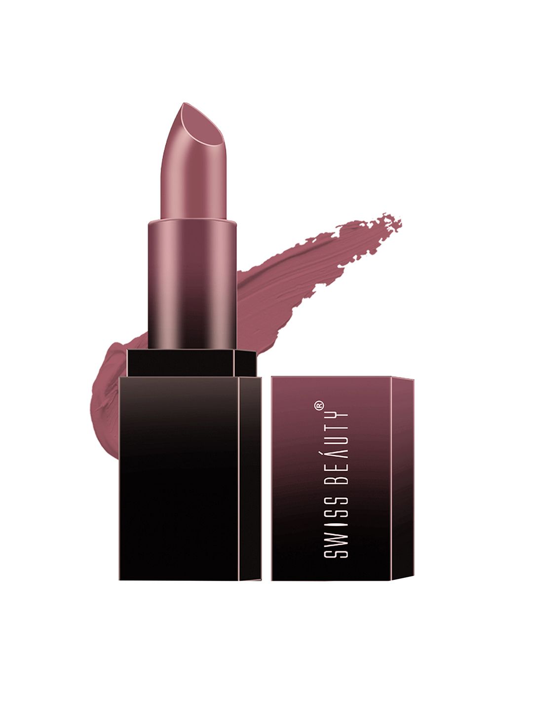 SWISS BEAUTY Long-Lasting High Colour Pay Off HD Matte Lipstick - Blushing Mauve