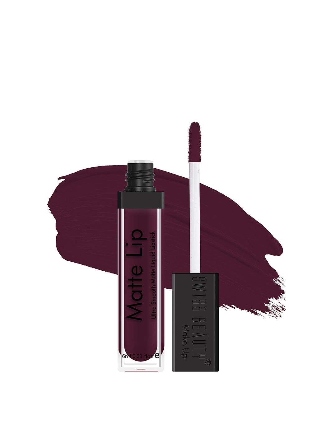 SWISS BEAUTY Matte Lip Ultra Smooth Long-lasting Liquid Lipstick 6ml - Garnet