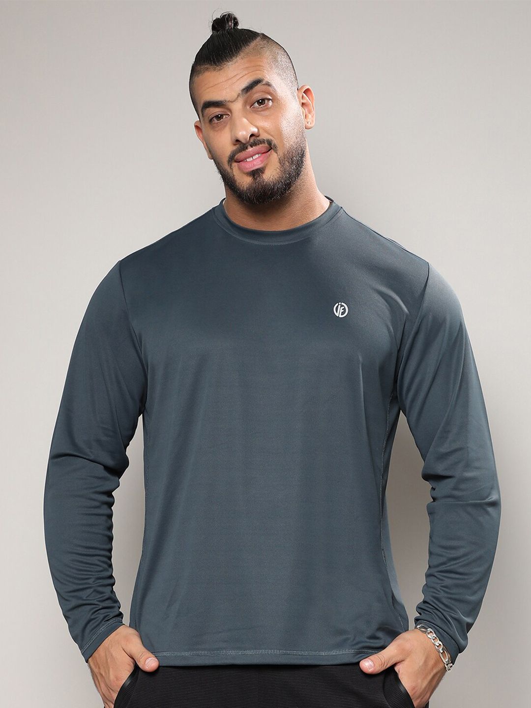 Instafab Plus Round Neck Sports T-shirt