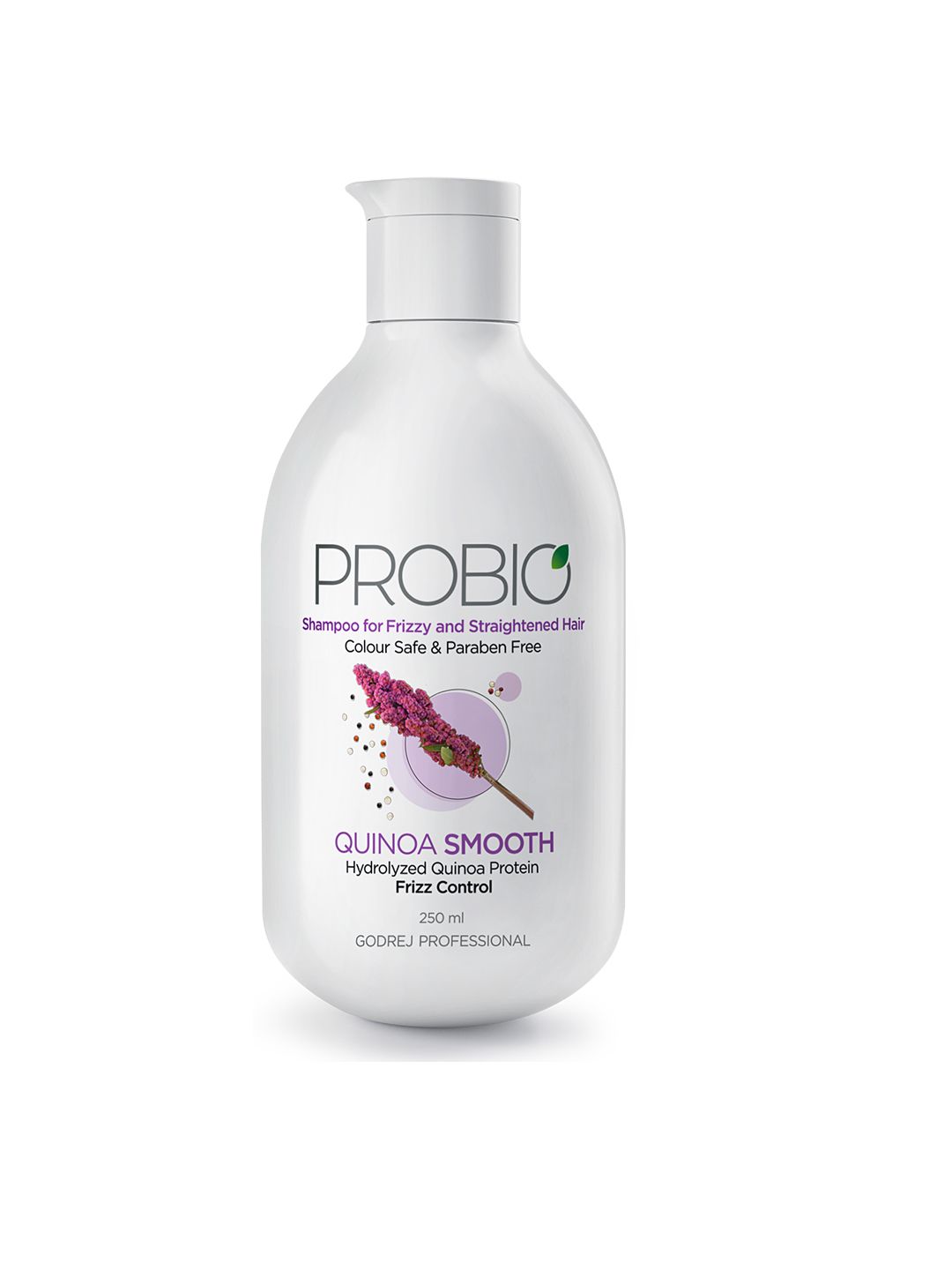 Godrej Professional Probio Quinoa Smooth Shampoo for Frizz Control - 250 ml