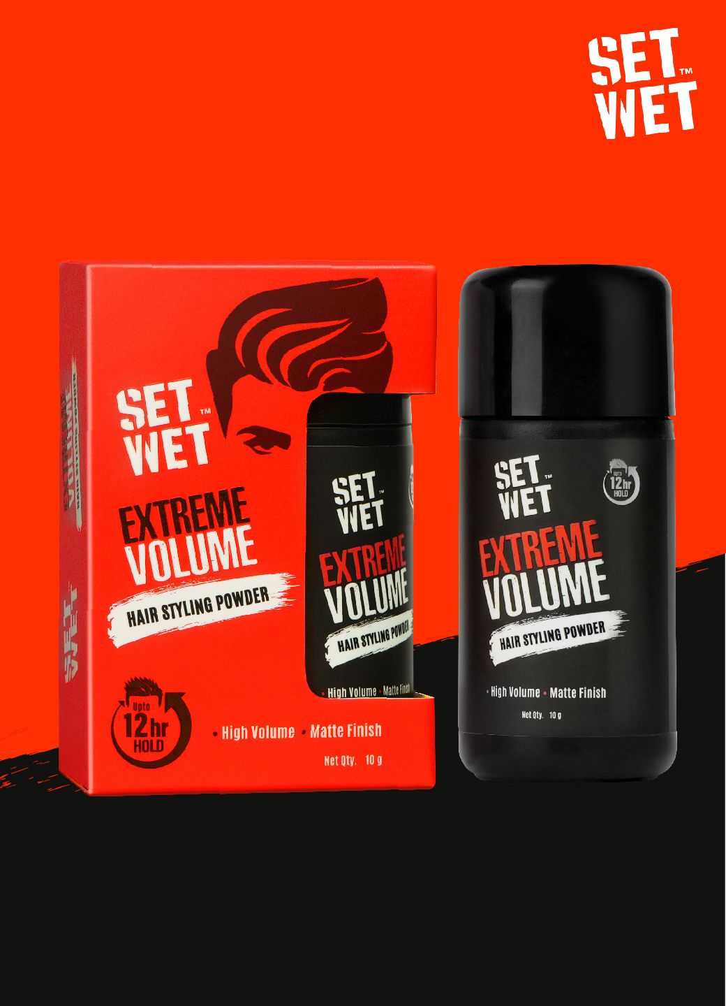 Buy Set Wet Extreme Volume Matte Finish Hairstyling Powder For