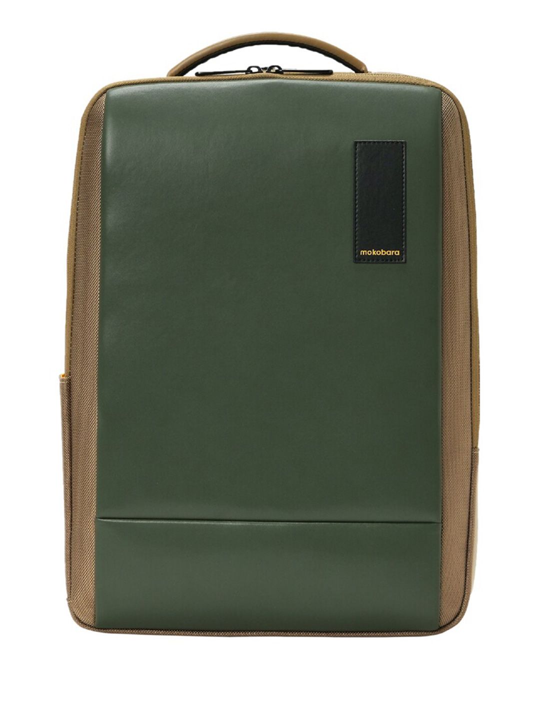 Unisex Laptop Backpack MOKOBARA The Element Structured Nylon and Vegan Leather Backpack