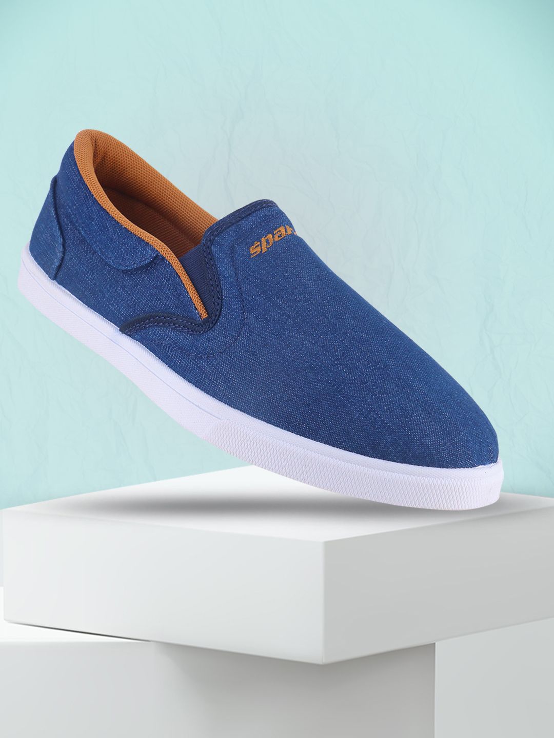 Sparx Sparx Men Canvas Comfort Insole Slip-On Sneakers