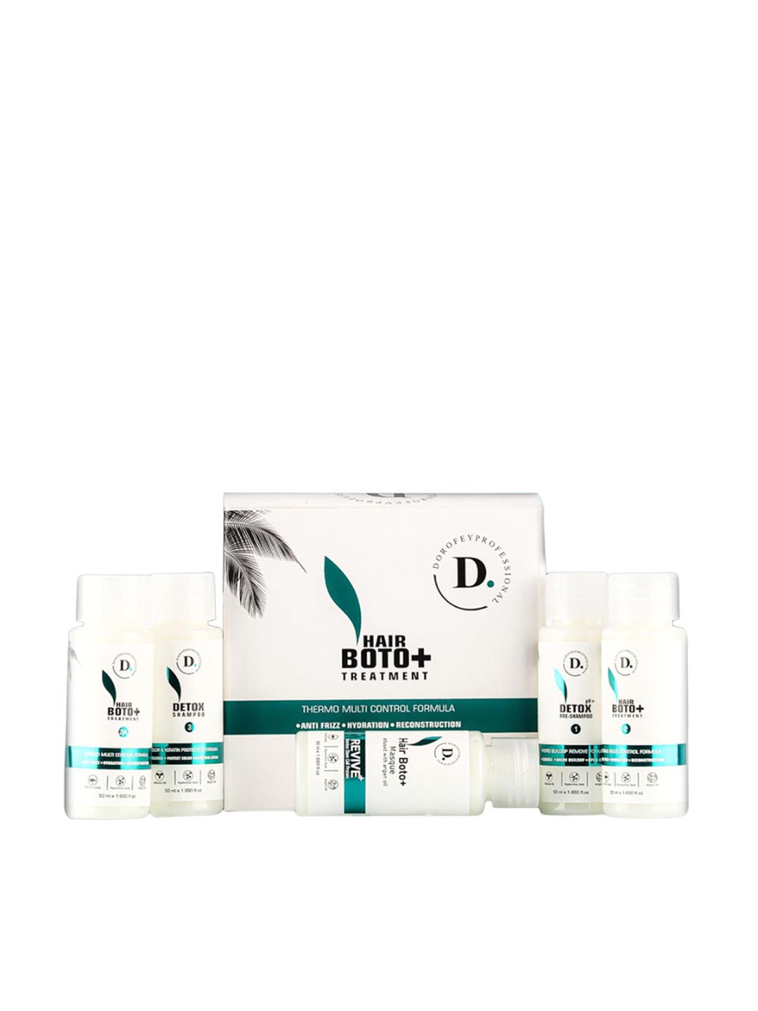 DOROFEY PROFESSIONAL Set Of 5 PreShampoo1-Treatment2-Treatment 2A-Shampoo3-Masque-50mlEach