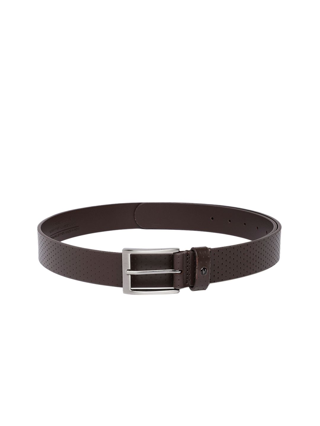 Van Heusen Men Textured Leather Belt