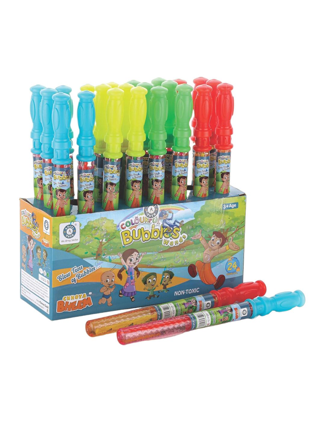 Aditi Toys Pack of 24 Kids Bubble Sticks