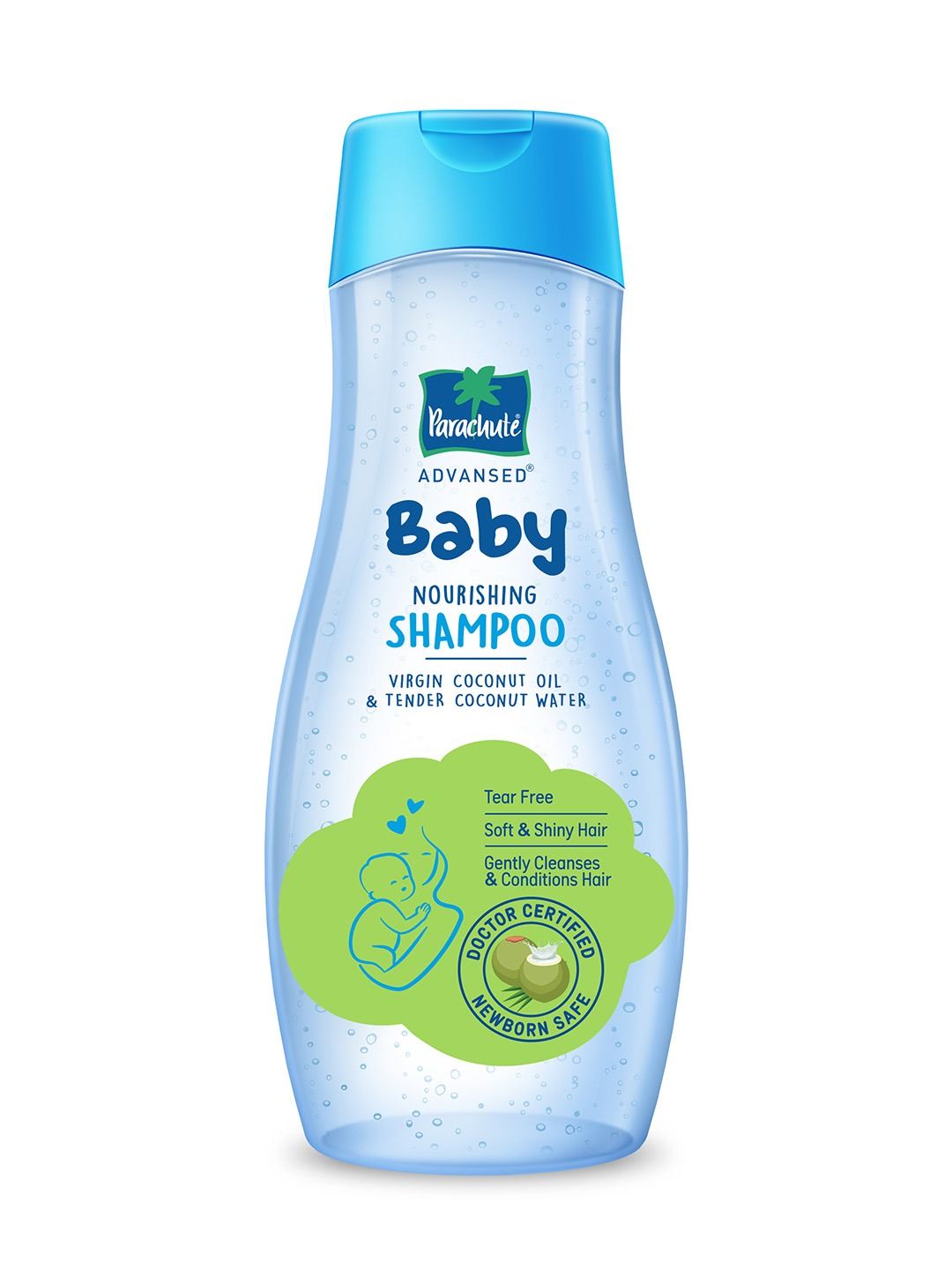 Parachute Advansed Tear-Free Nourishing Baby Shampoo with Virgin Coconut Oil - 410ml