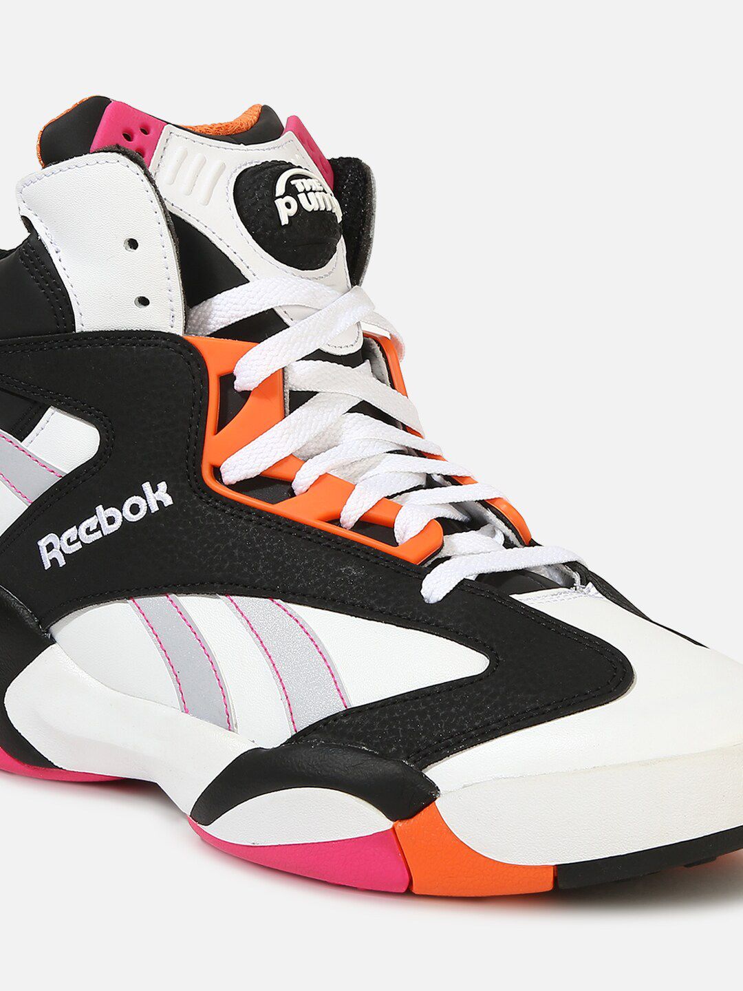 Buy Reebok Men Shaq Attaq Colourblocked Basketball Shoes - Sports