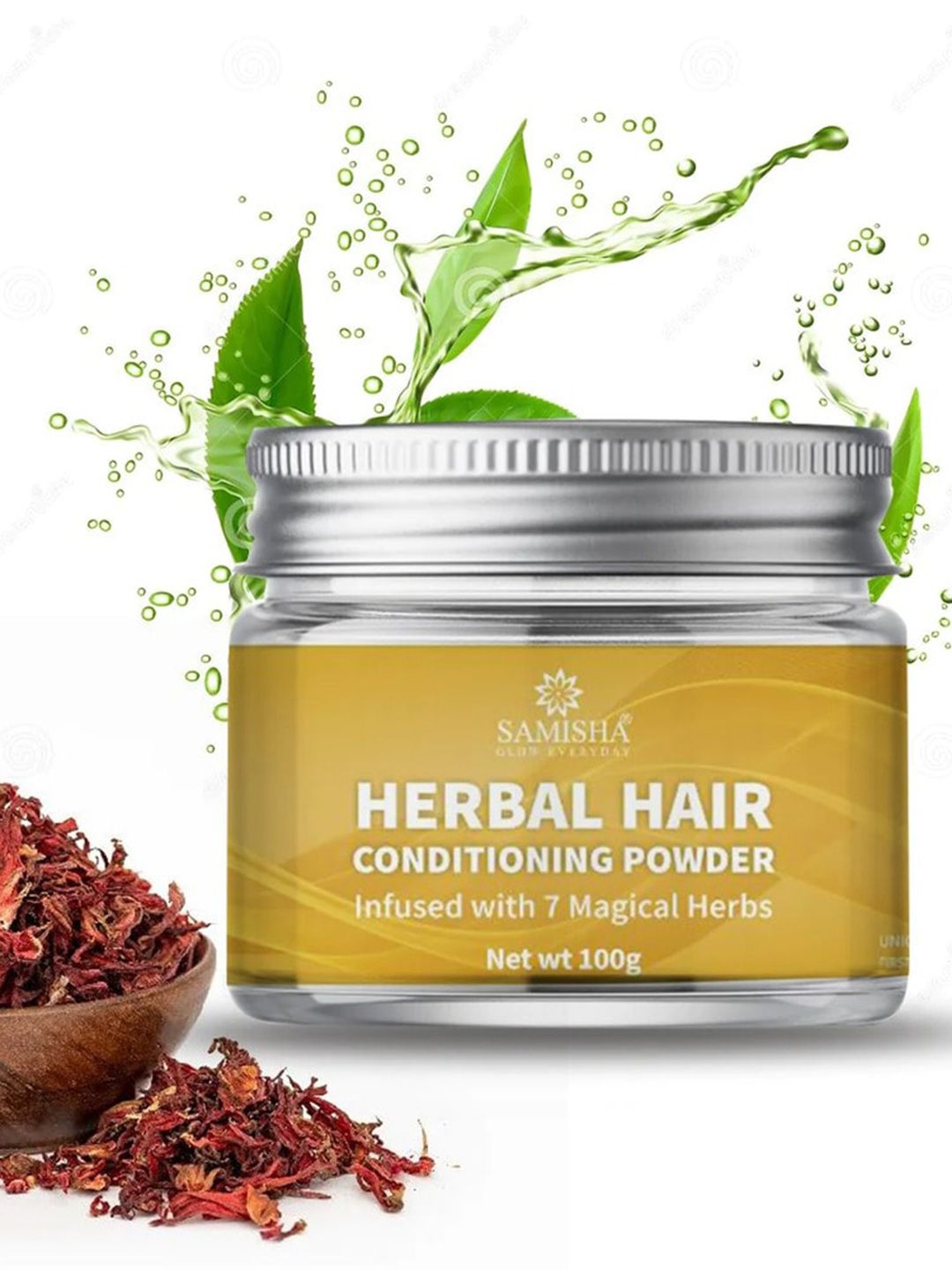 SAMISHA Herbal Hair Conditioning Powder - 100g