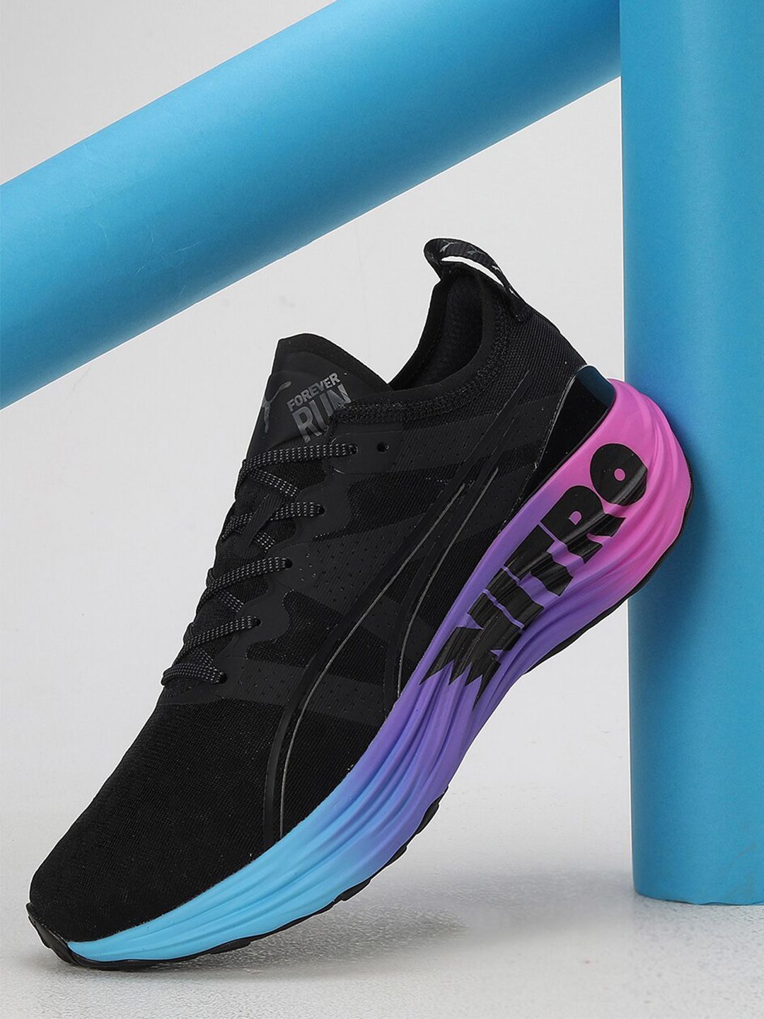 Buy Puma Men ForeverRun NITRO Sunset Textured Running Shoes