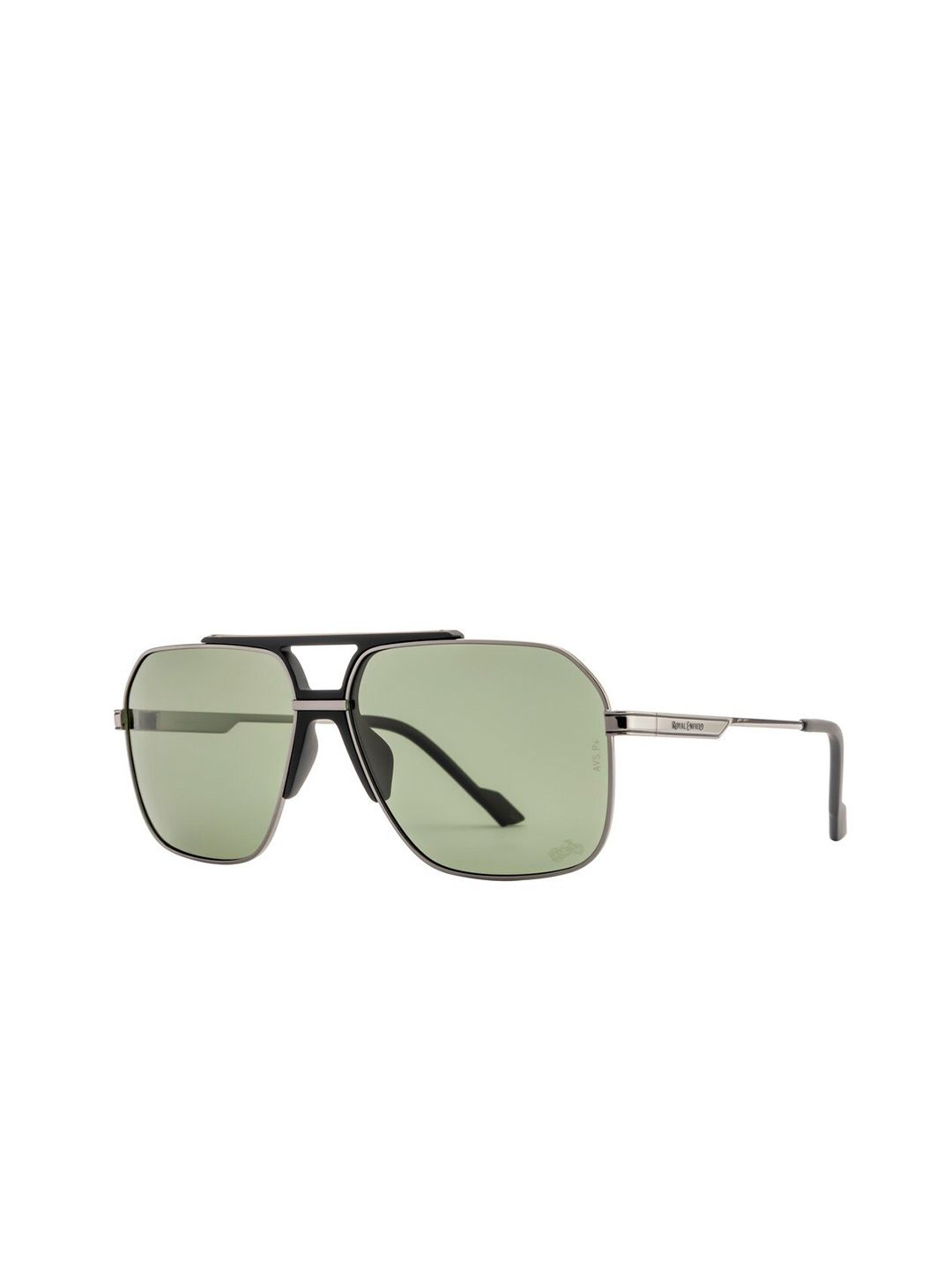 Royal Enfield Men Square Sunglasses with Polarised and UV Protected Lens
