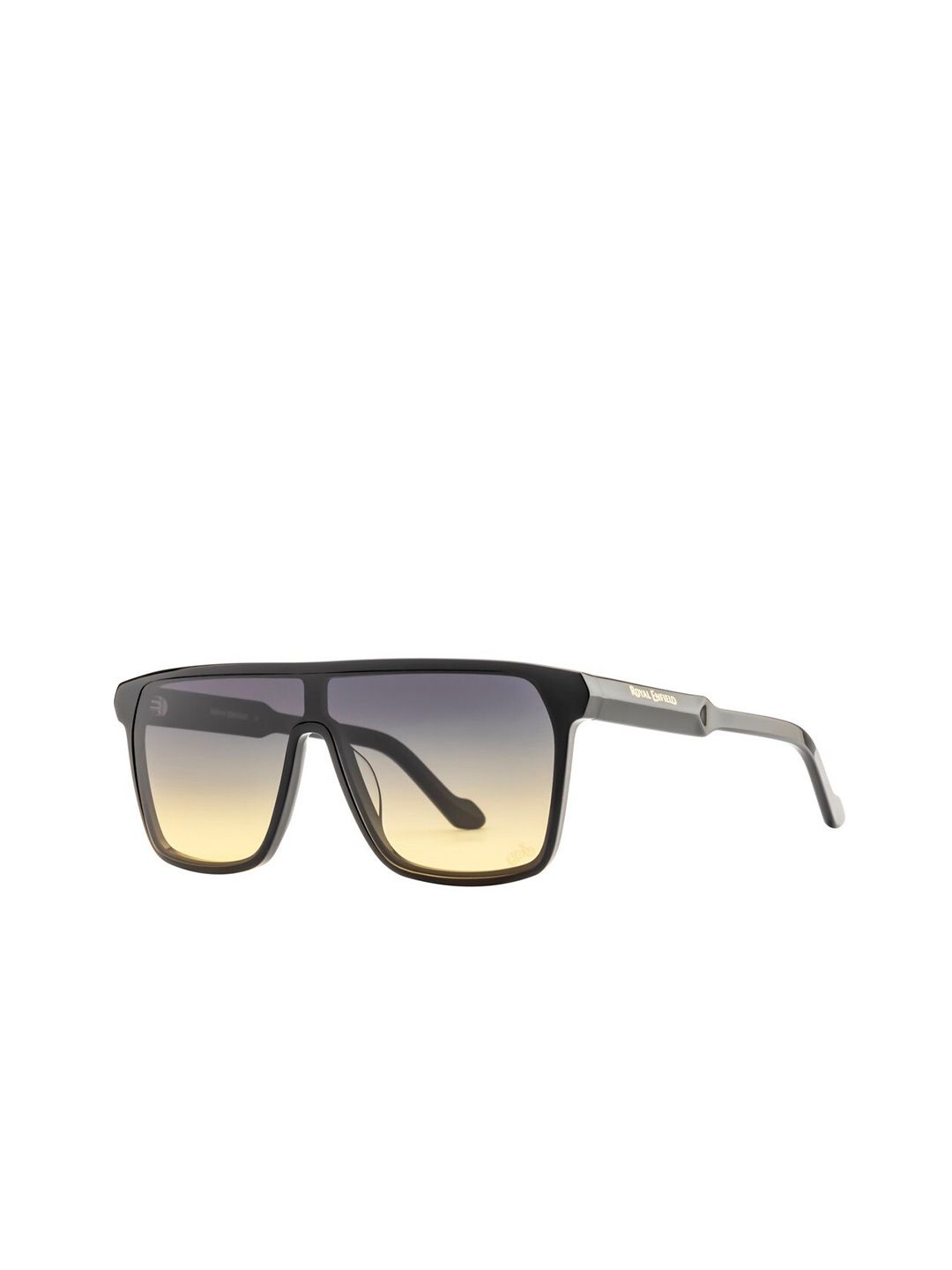 Royal Enfield Men Shield Sunglasses with UV Protected Lens