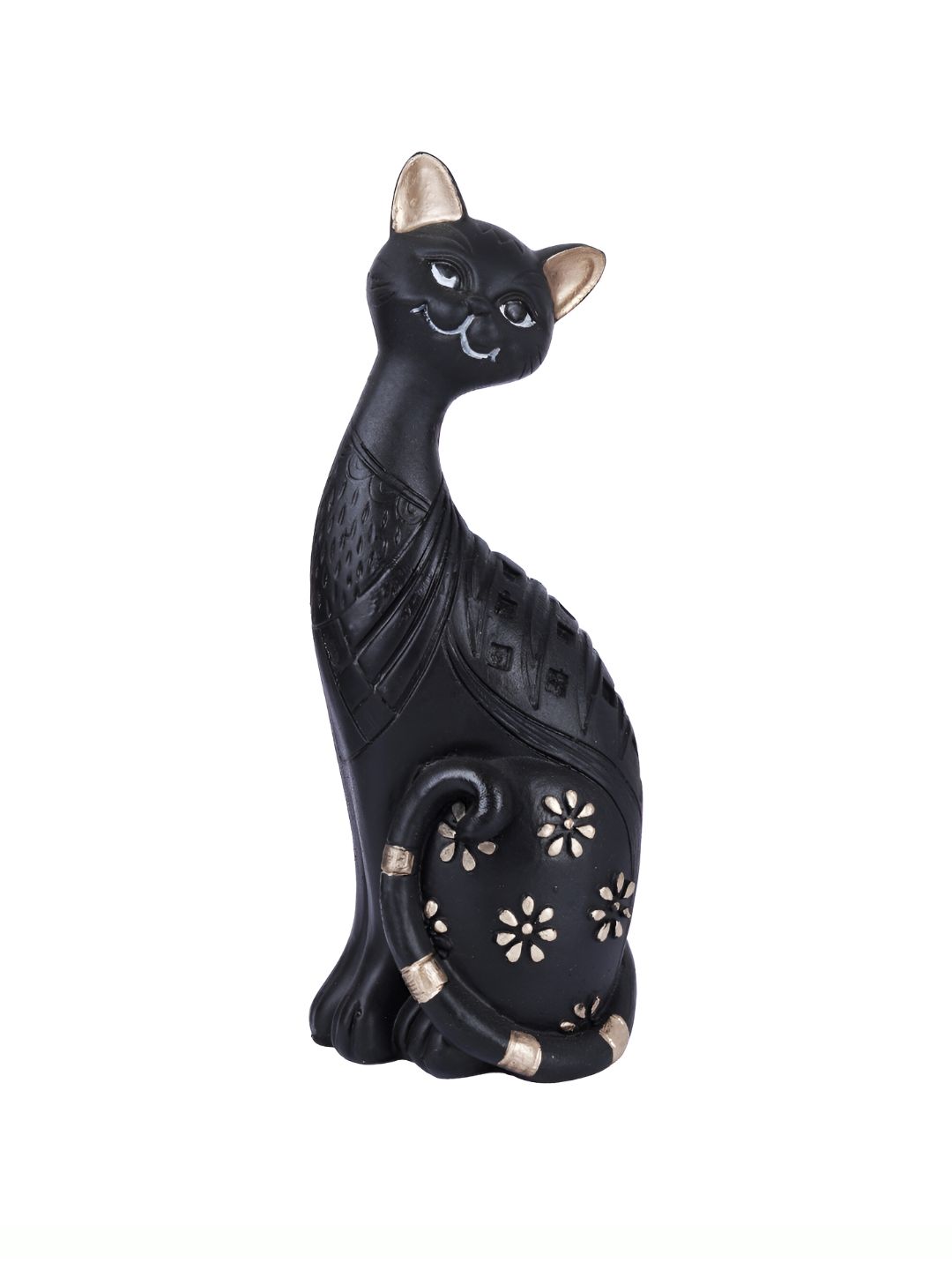 チーター？Deco Figurine Black Cat 90 Kare Dekofigur Cat 90