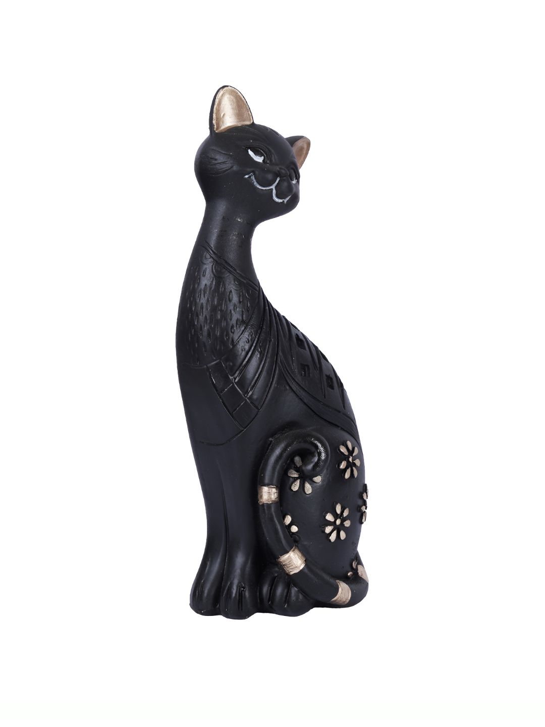 Buy Vikarafty Black Cat Statue Figurine Showpiece - Showpieces for