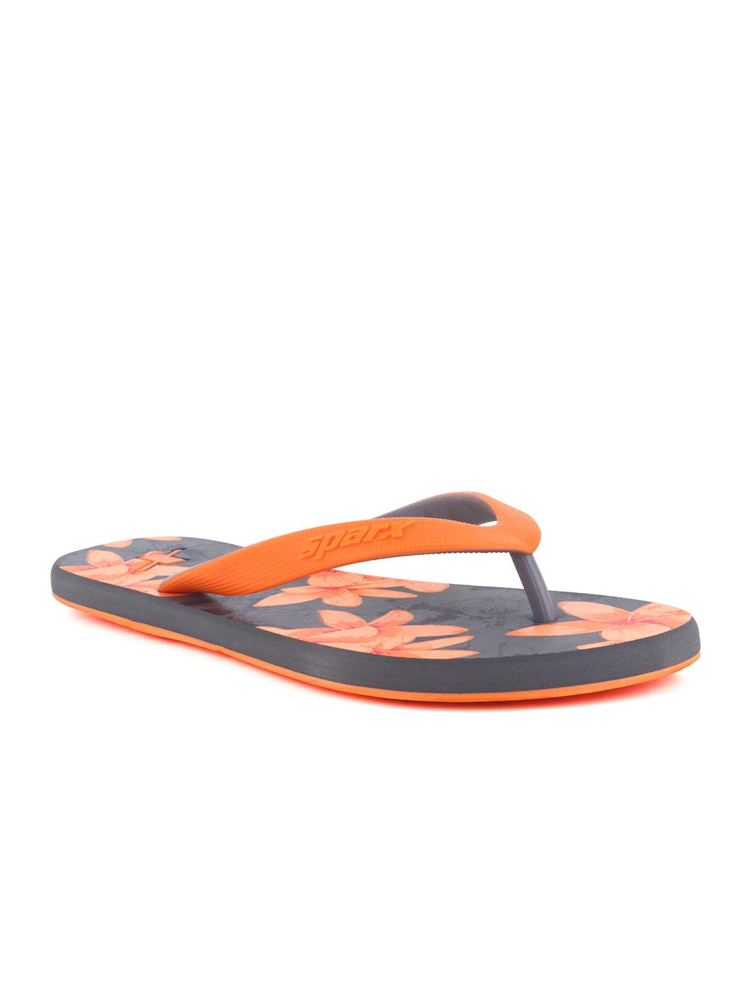 Sparx Women Floral Printed Thong Flip-Flops