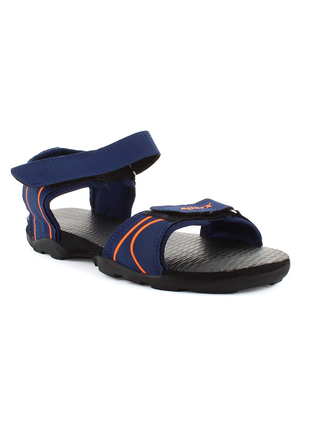 Sparx Men Textured Sports Sandals With Velcro Closure