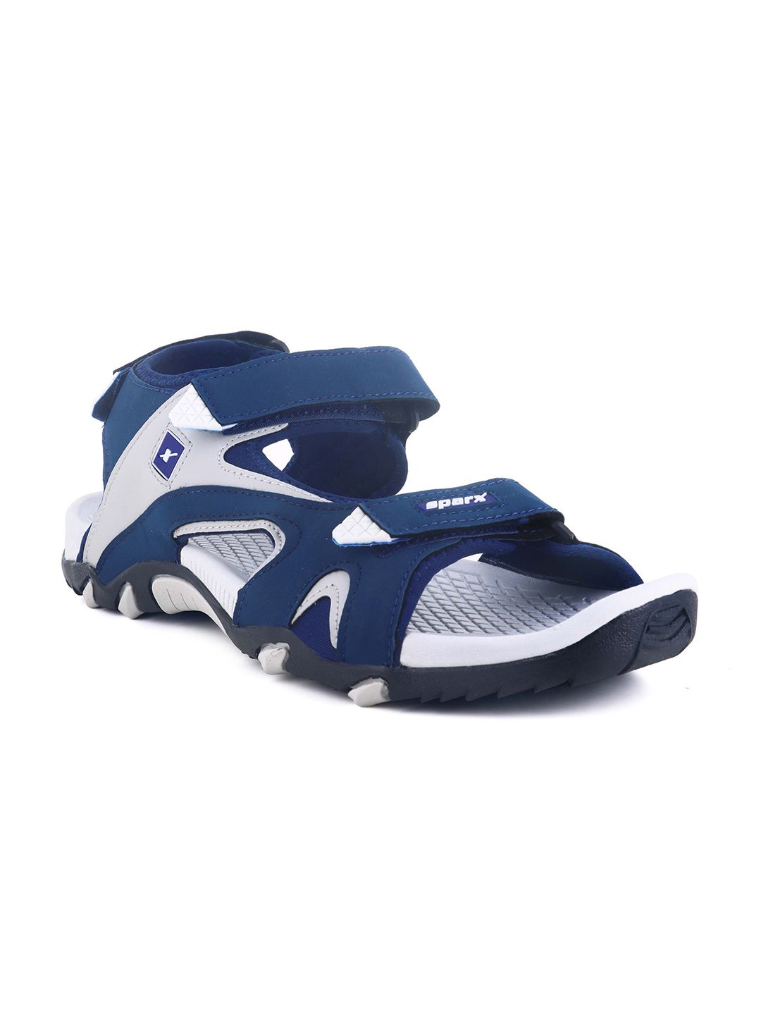 Sparx Men Textured Sports Sandals With Velcro Closure