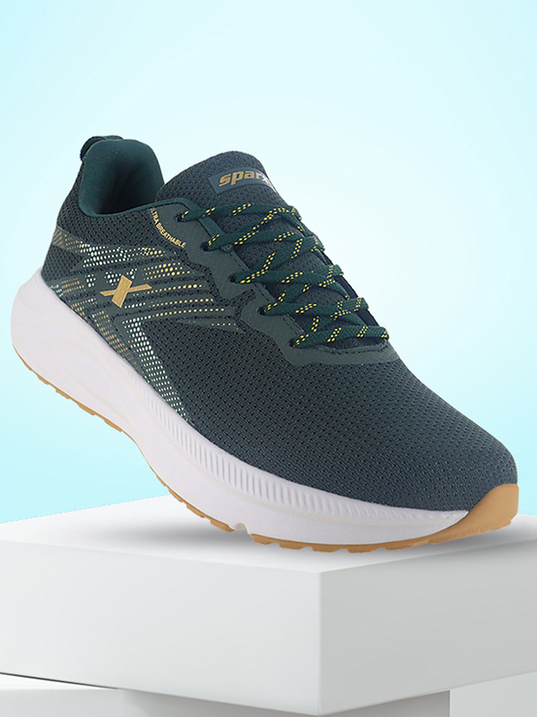 Sparx Men Textured Lace Up Sports Shoes