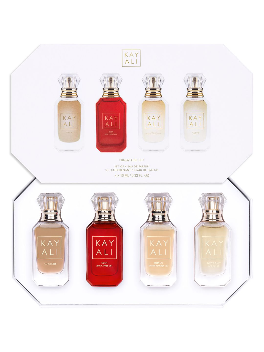 Buy Kayali Set of 4 Deluxe Miniature 3.0 - 40 ml - WF - EJ - Amber