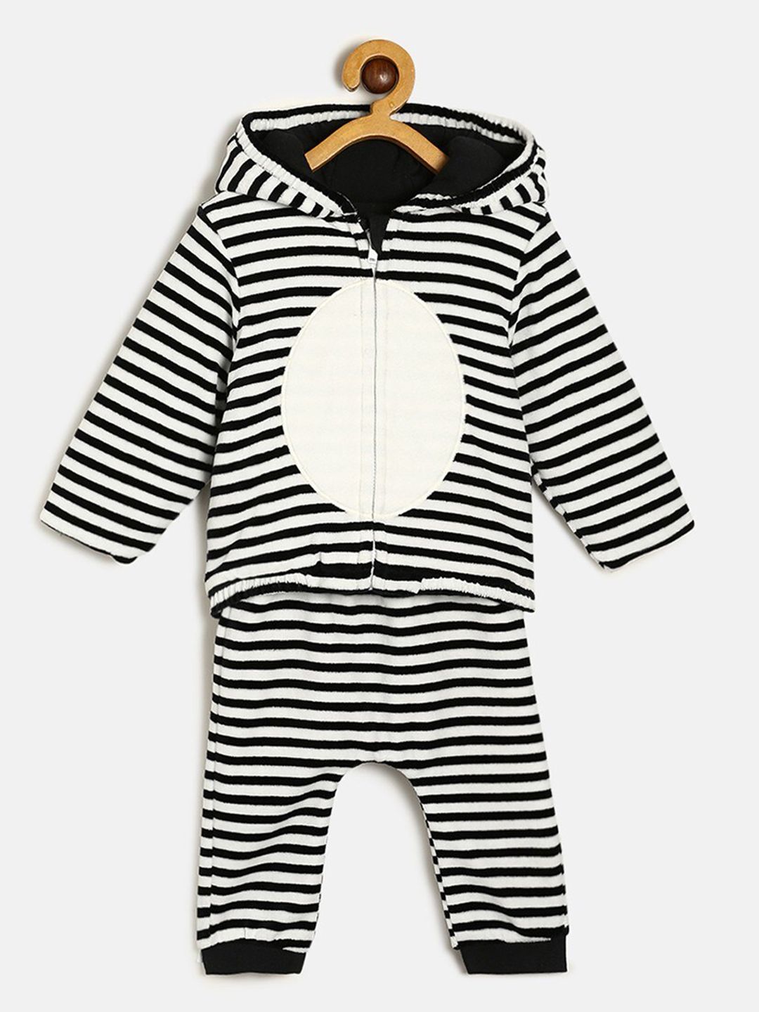 MINI KLUB Infants Boys Pack Of 2 Striped Pure Cotton Clothing Set