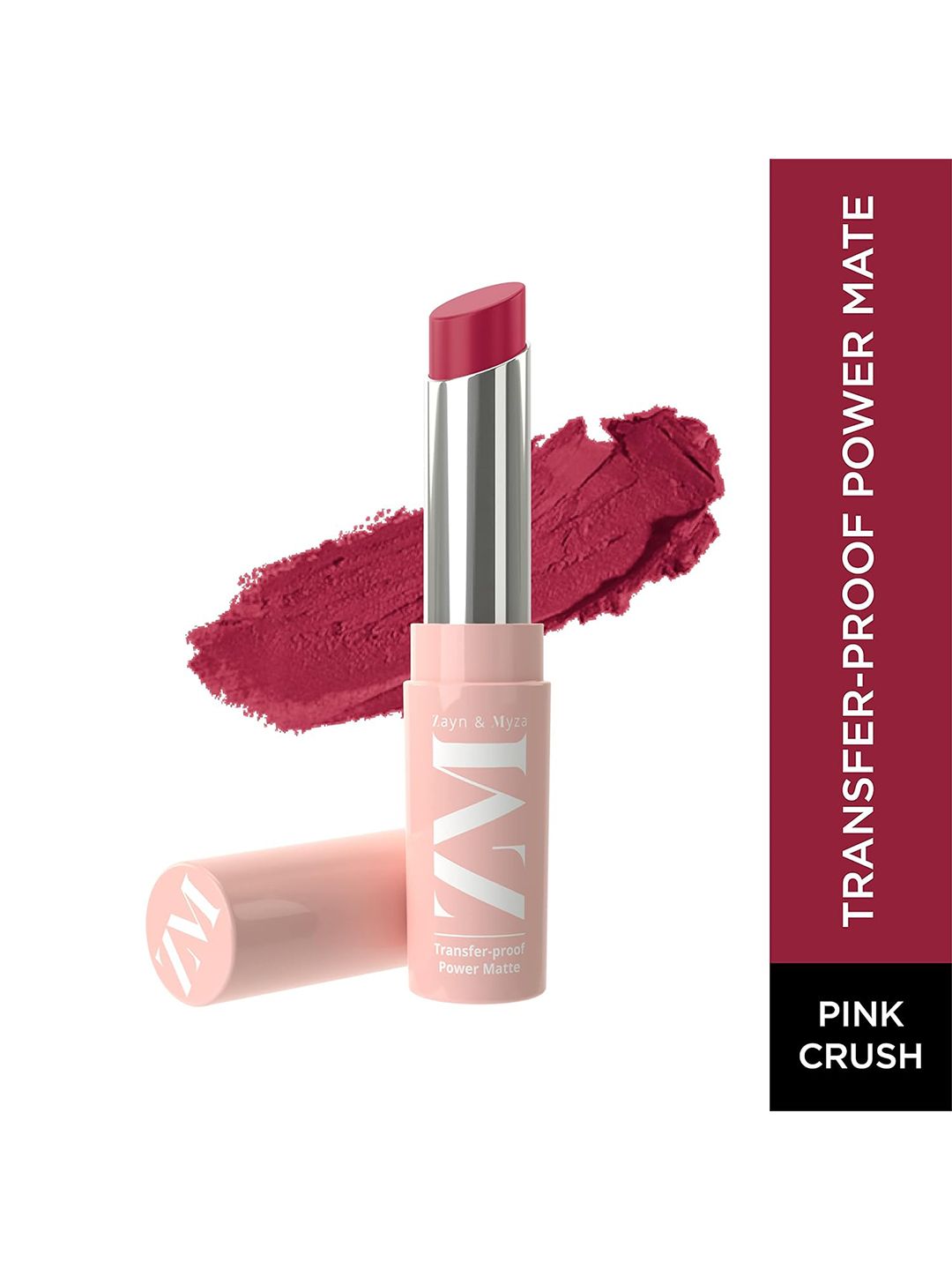 Buy ZM Zayn & Myza Transfer-Proof Power Matte Lipstick - 3.2g