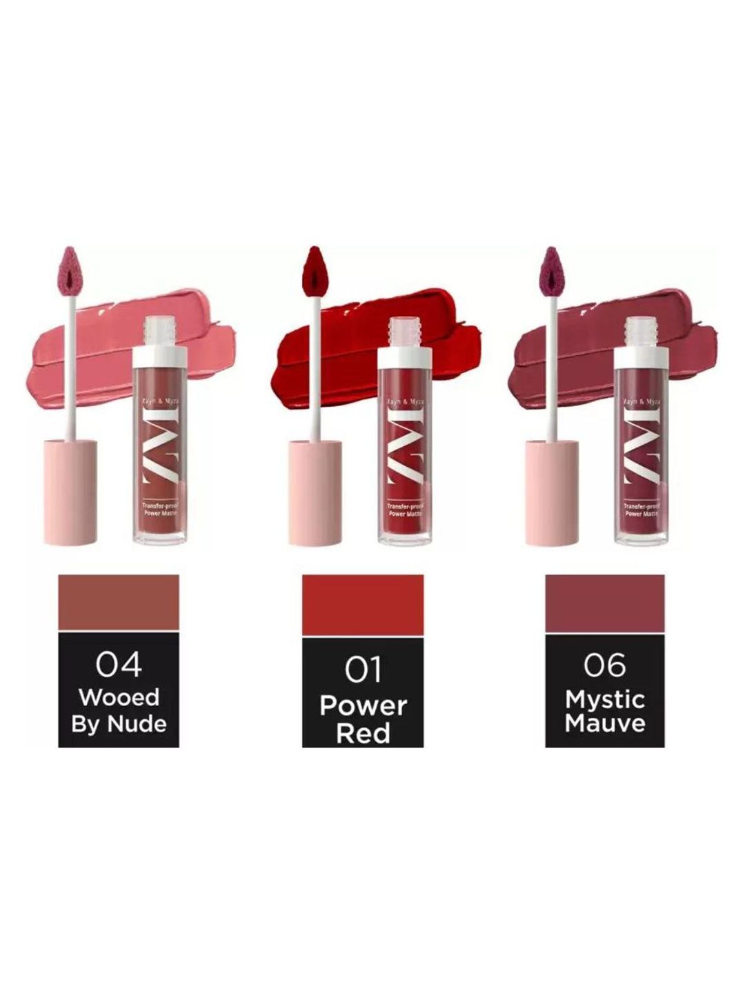 Buy ZM Zayn & Myza Set Of 3 Transfer Proof & Waterproof Power
