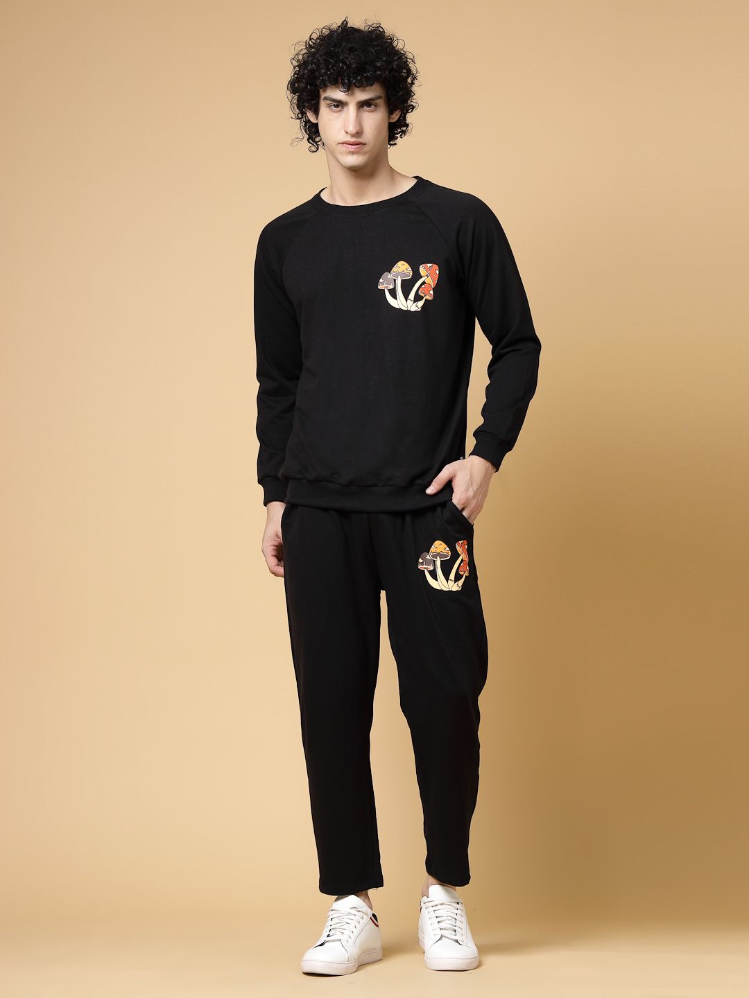 Rigo Graphic Printed Oversized-Fit Tracksuits