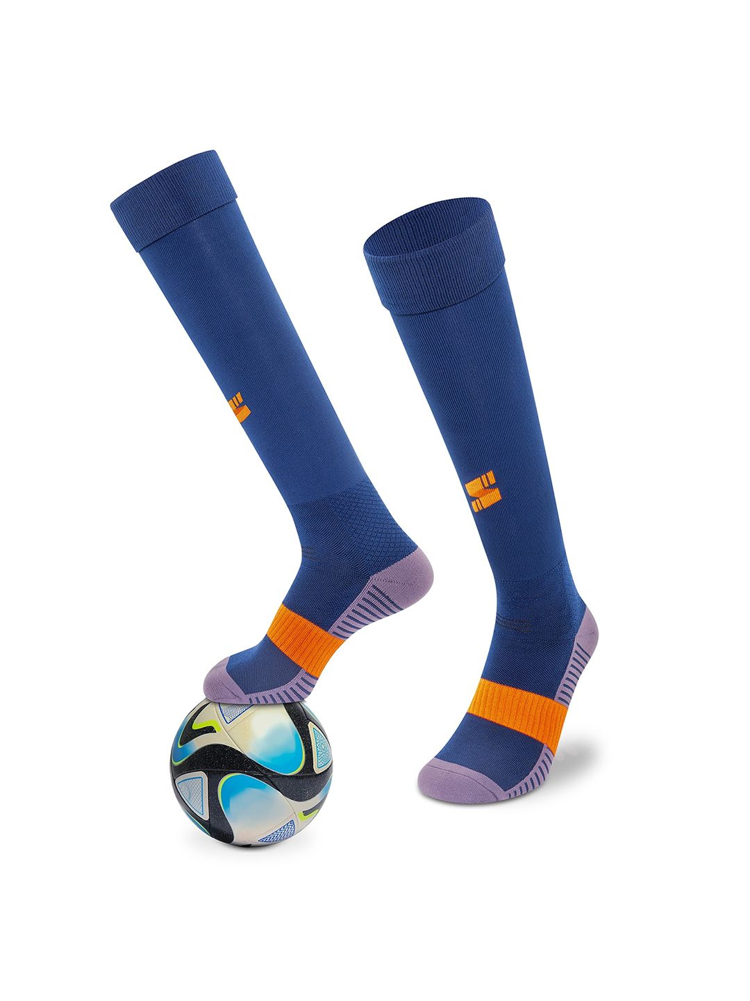 Supersox Men Knee Length Football Stockings Socks