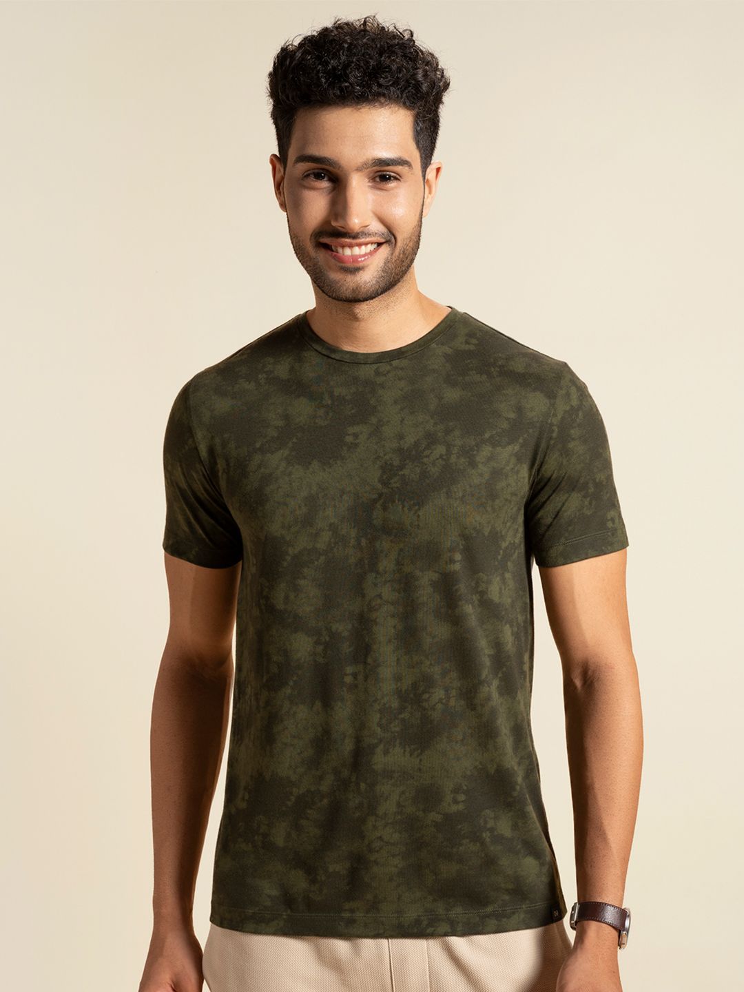 DAMENSCH Breeze Ultra Light Tie & Dye Vortex Blend T-Shirt
