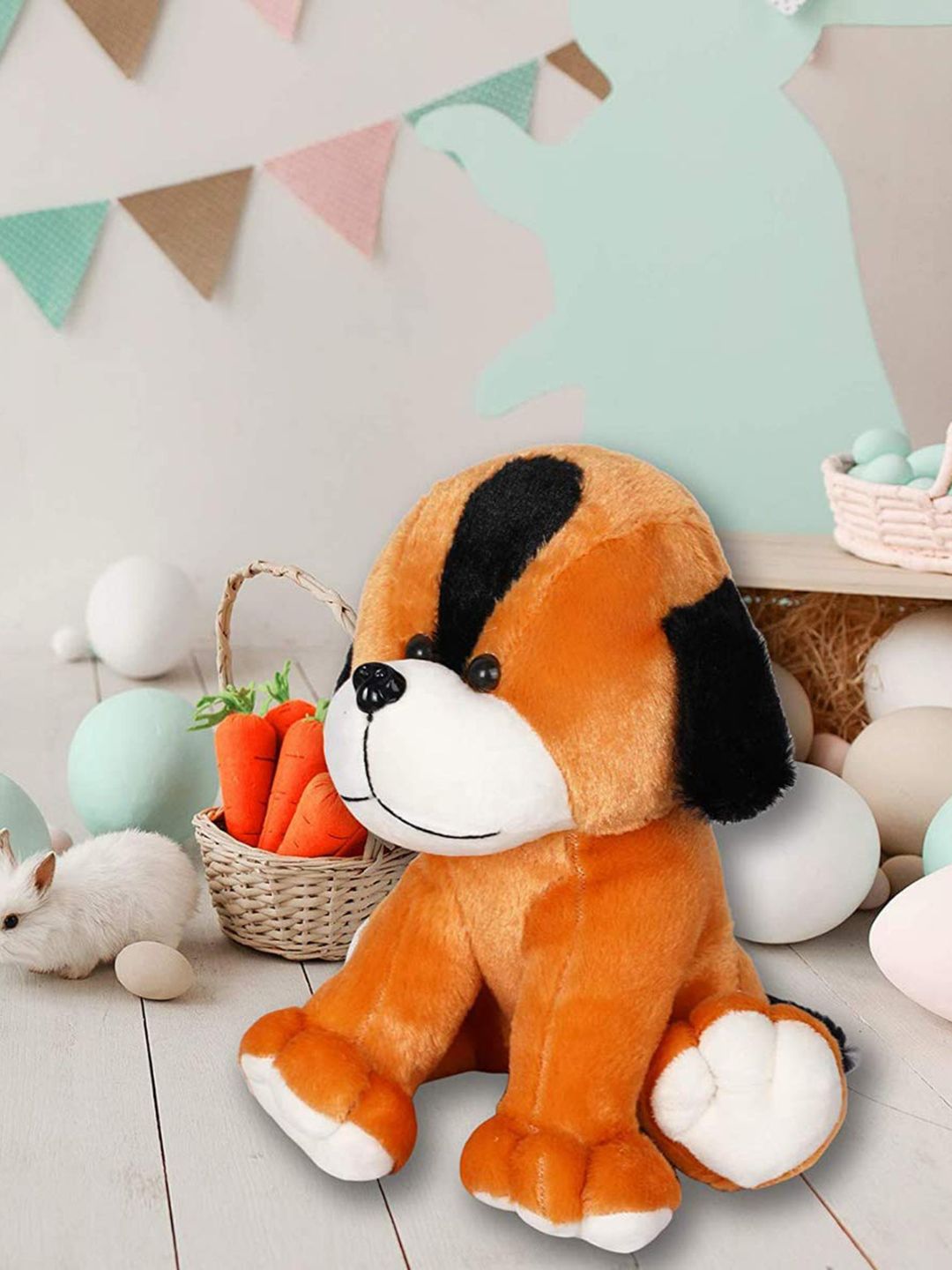 DearJoy Kids Angry Dog Microfibre Soft Toy