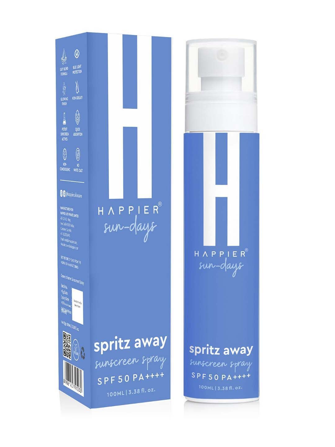 Happier  Sunscreen Spray SPF 50 PA++++  - 100ml
